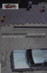 Tapa de Acoustic territories