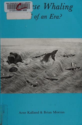 Tapa de Japanese whaling