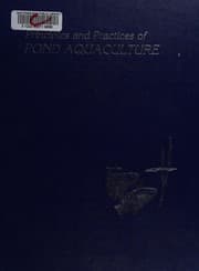 Tapa de Principles and practices of pond aquaculture