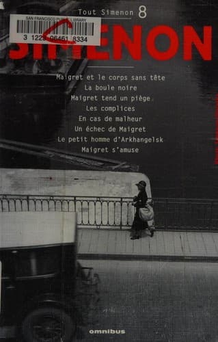 Tapa de Tout Simenon.