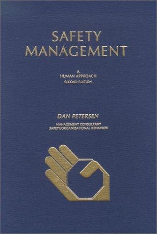 Tapa de Safety management