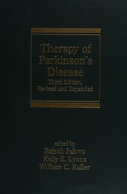 Tapa de Therapy of Parkinson's disease