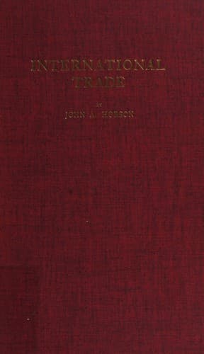 Tapa de International trade