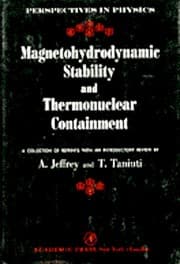 Tapa de Magnetohydrodynamic stability and thermonuclear containment