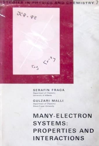 Tapa de Many-electron systems: properties and interactions