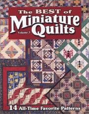 Tapa de The Best of Miniature Quilts, Vol. 3
