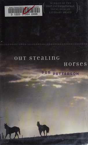 Tapa de Out stealing horses
