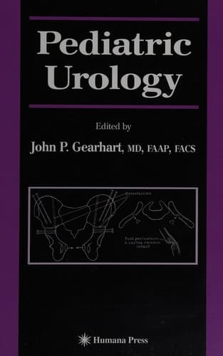 Tapa de Pediatric urology