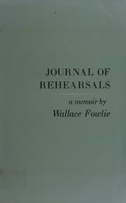 Tapa de Journal of rehearsals