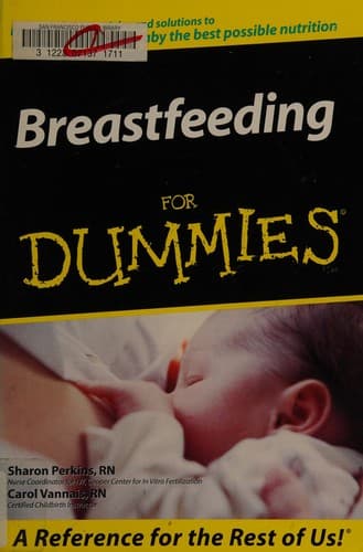 Tapa de Breastfeeding for dummies