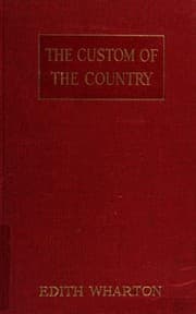 Tapa de The Custom of the Country