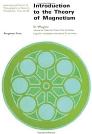 Tapa de Introduction to the theory of magnetism