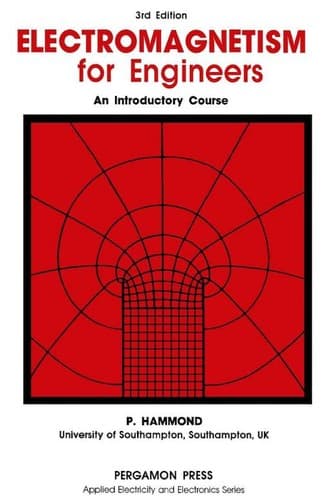 Tapa de Electromagnetism for engineers