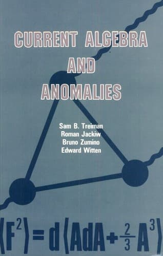 Tapa de Current Algebra and Anomalies