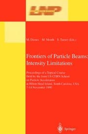 Tapa de Frontiers of particle beams