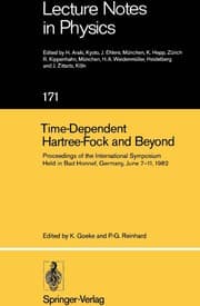 Tapa de Time-Dependent Hartree-Fock and Beyond