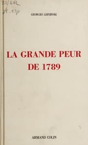 Tapa de La grande peur de 1789