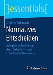 Tapa de Normatives Entscheiden