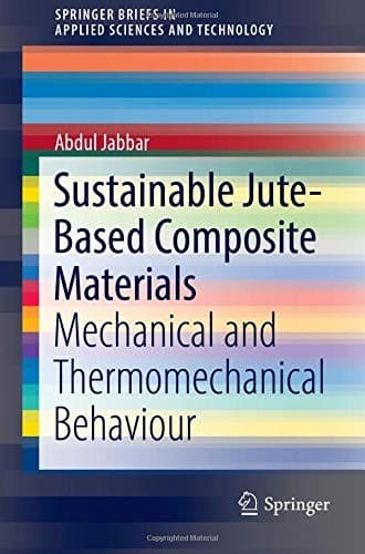Tapa de Sustainable Jute-Based Composite Materials
