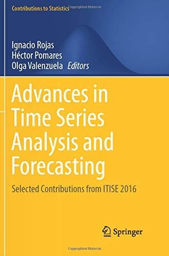 Tapa de Advances in Time Series Analysis and Forecasting