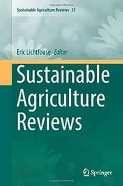Tapa de Sustainable Agriculture Reviews