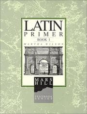 Tapa de Latin Primer I