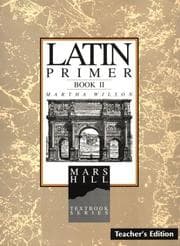 Tapa de Latin Primer II Teacher's Edition