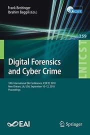 Tapa de Digital Forensics and Cyber Crime