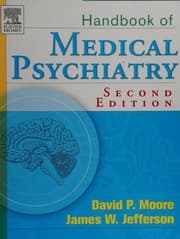 Tapa de Handbook of medical psychiatry