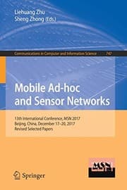 Tapa de Mobile Ad-hoc and Sensor Networks
