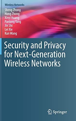Tapa de Security and Privacy for Next-Generation Wireless Networks
