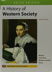 Tapa de History of Western Society, Value Edition, Volume 1 12E & Sources for Western Society, Volume 1 3E