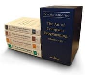 Tapa de The Art of Computer Programming, Volumes 1-4A Boxed Set