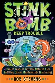 Tapa de S.T.I.N.K.B.O.M.B. Deep Trouble