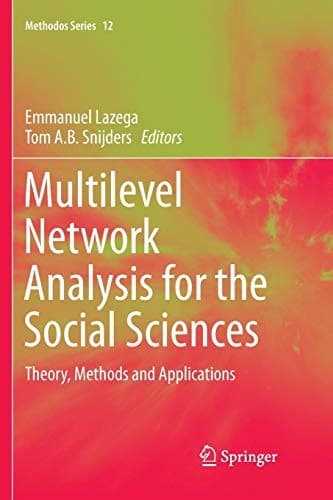 Tapa de Multilevel Network Analysis for the Social Sciences