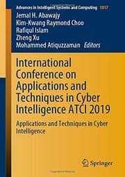 Tapa de International Conference on Applications and Techniques in Cyber Intelligence ATCI 2019
