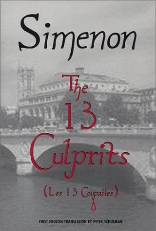 Tapa de The 13 Culprits