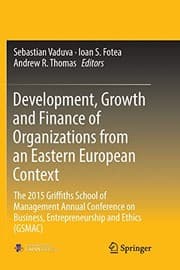 Tapa de Development, Growth and Finance of Organizations from an Eastern European Context