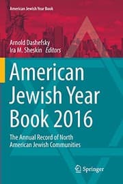 Tapa de American Jewish Year Book 2016
