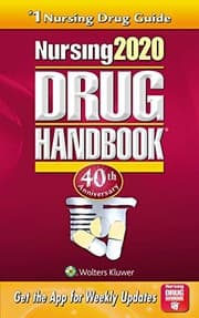 Tapa de Nursing2020 Drug Handbook
