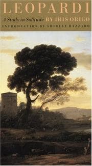 Tapa de Leopardi