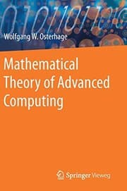 Tapa de Mathematical Theory of Advanced Computing