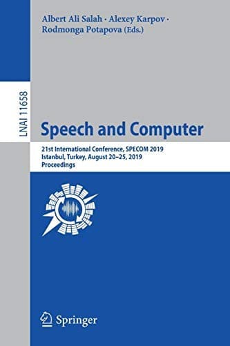 Tapa de Speech and Computer