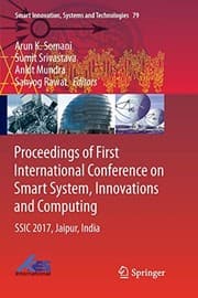 Tapa de Proceedings of First International Conference on Smart System, Innovations and Computing