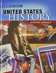 Tapa de High School United States History 2013 Modern America Student Edition Grade 10/12