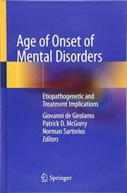 Tapa de Age of Onset of Mental Disorders