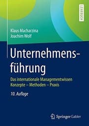 Tapa de Unternehmensführung
