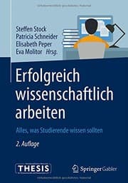 Tapa de Erfolgreich wissenschaftlich arbeiten