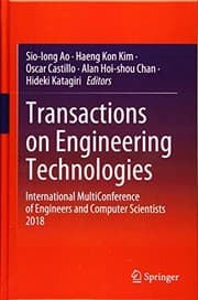 Tapa de Transactions on Engineering Technologies