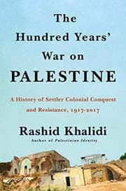Tapa de The Hundred Years' War on Palestine